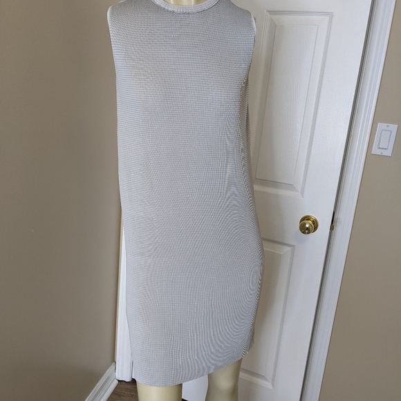 Reiss beya gray straight midi length dress - Picture 9 of 11